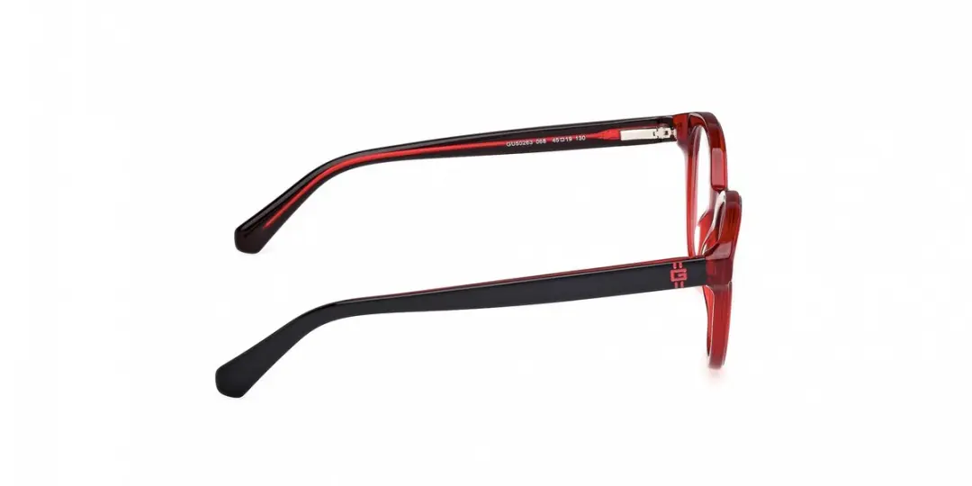 Guess GU50263 Brilmonturen - Shiny Dark Red