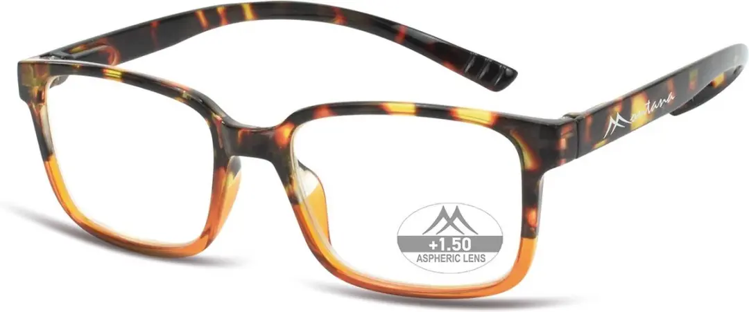 Montana MNR2B Leesbril Tortoise - Oranje +3.50