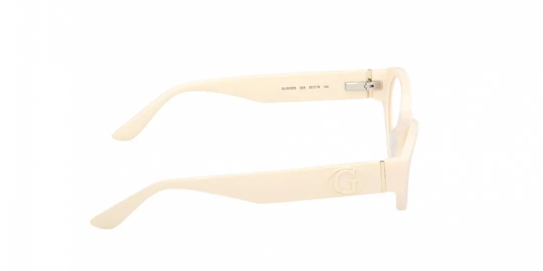 Guess GU50305 Brilmonturen - Shiny ivory