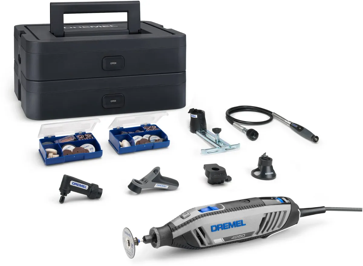Dremel 4250-6/128 Platinum Editie Multifunctioneel Gereedschap - 175W - 128 Accessoires