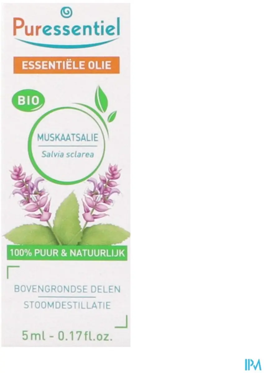Puressentiel Bio Scharlei Etherische Olie 5ml