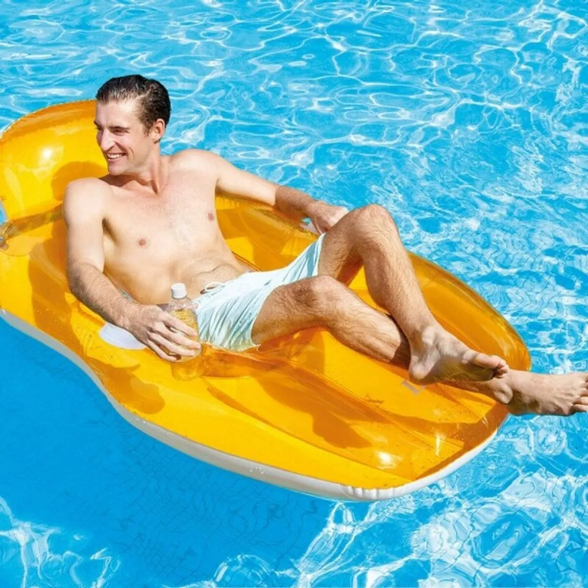 Intex Chill 'N Float Loungestoel - Blauw - afbeelding 4 van 6