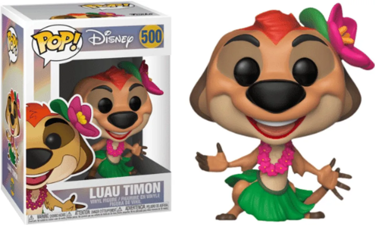 Funko Pop! Lion King Timon Verzamelfiguur 9,5cm - Multi