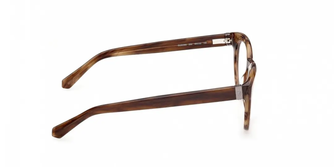 Guess GU50366 Brilmontuur - Dark brown/horn