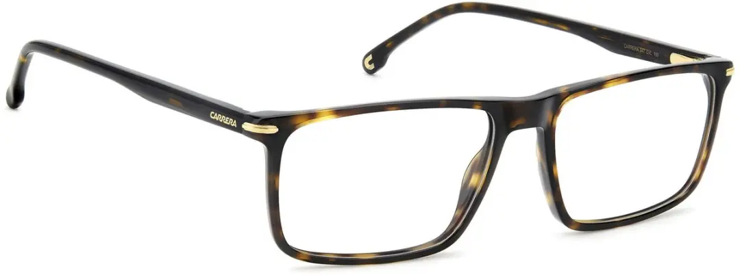 Carrera 347 Brilmonturen - Brown Havana Gold