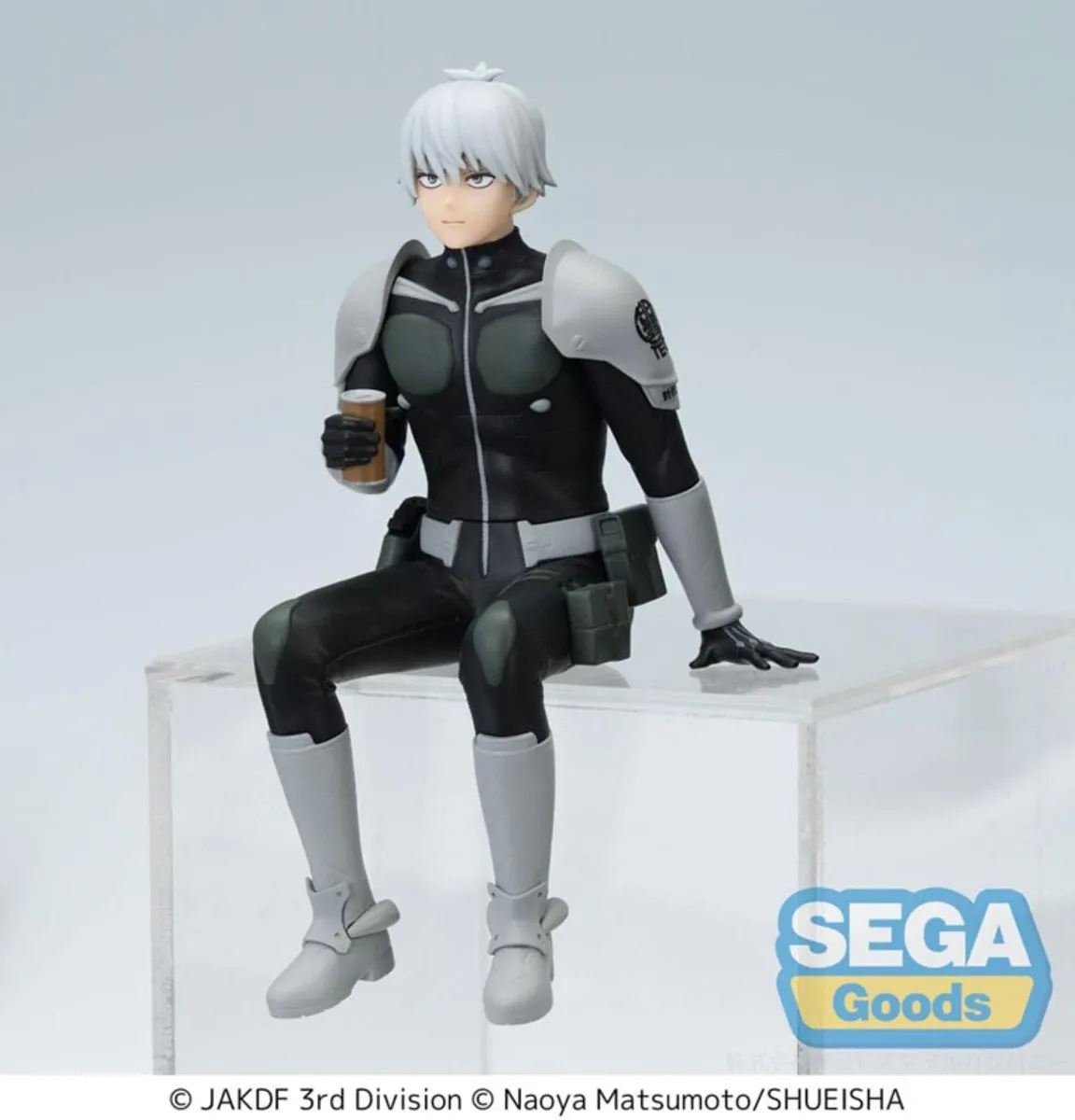Sega Kaiju No. 8 PM Perching PVC Statue Reno Ichikawa - 15cm - Multicolor