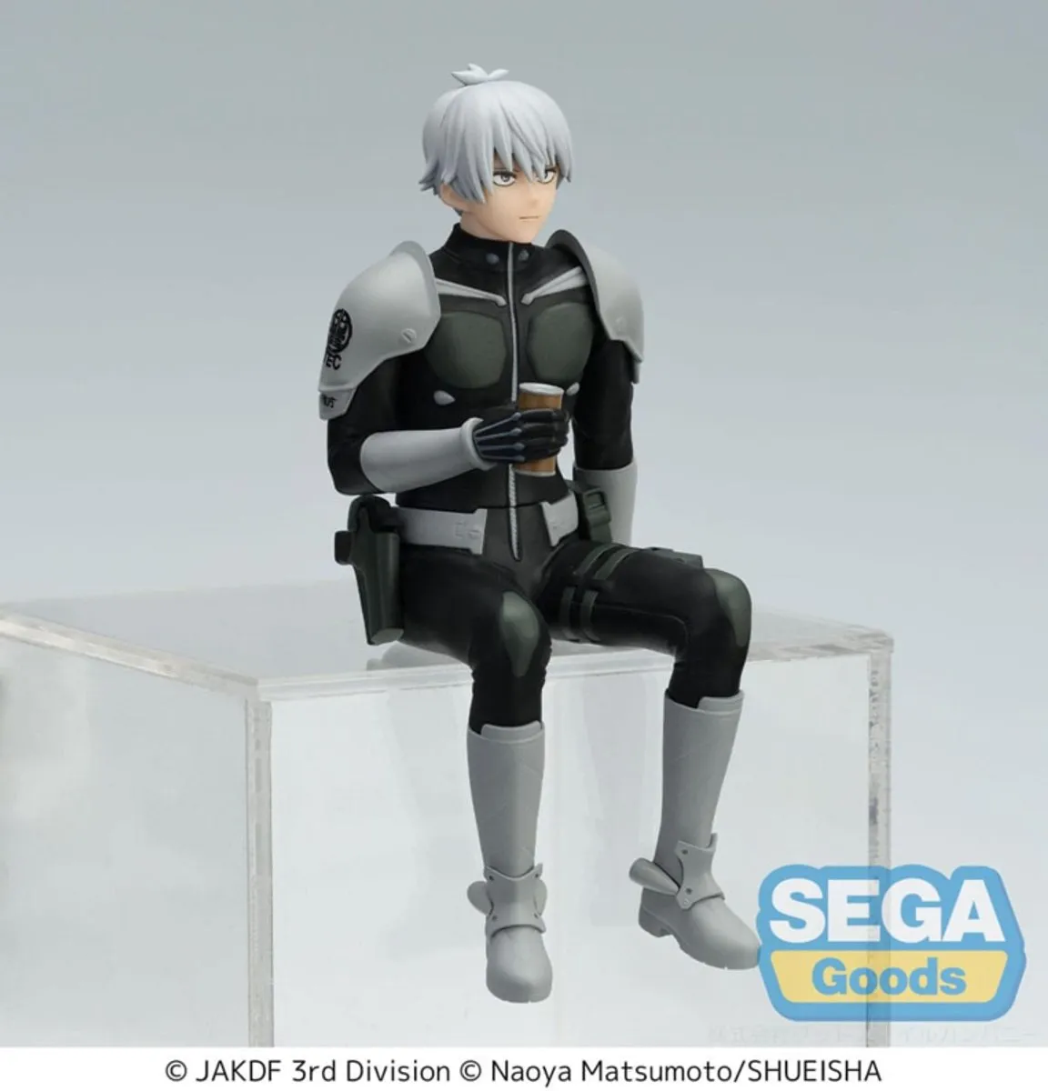 Sega Kaiju No. 8 PM Perching PVC Statue Reno Ichikawa - 15cm - Multicolor