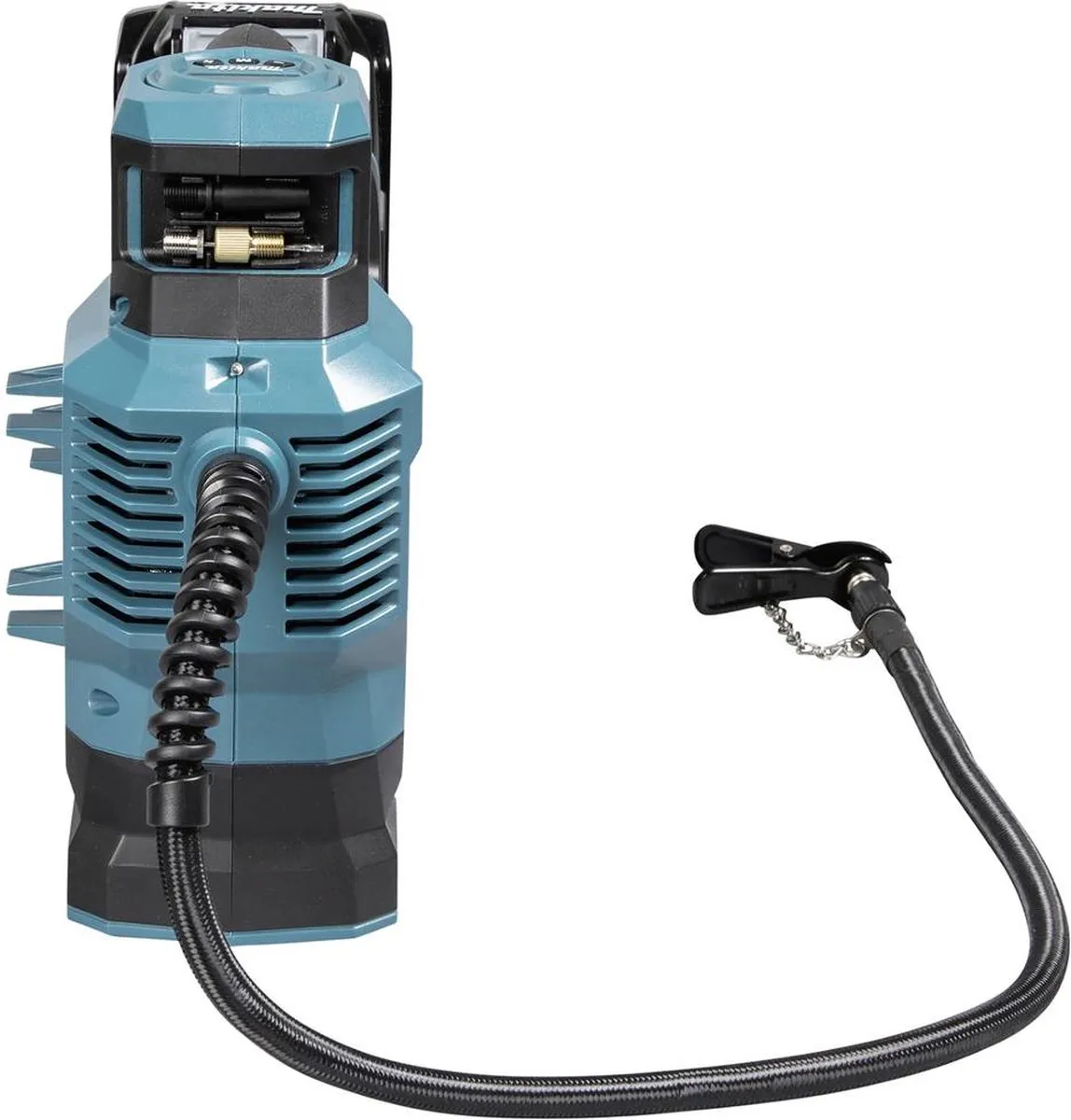 Makita MP001GZ XGT Accu Luchtpomp - Zwart/Turquoise