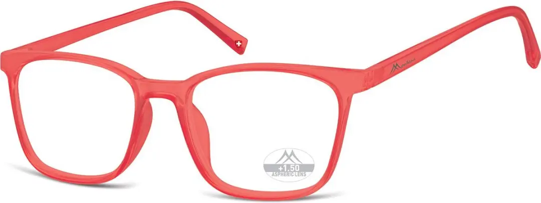 Montana Leesbril MR56 Rood +1.50