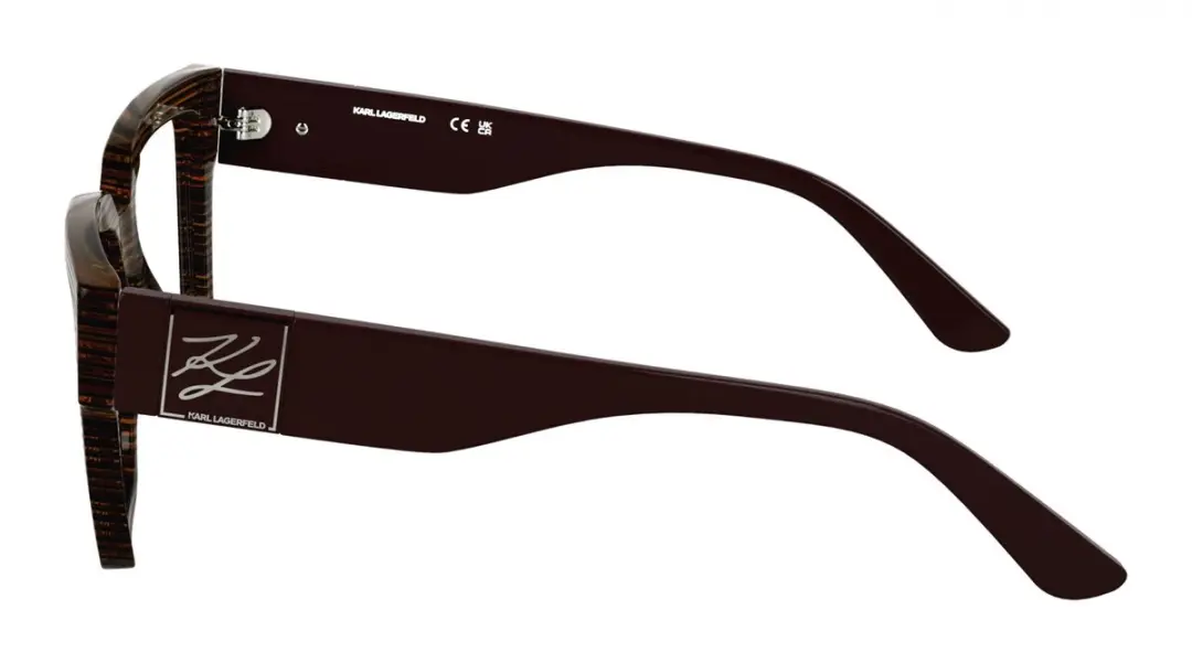 Karl Lagerfeld KL6196 Brilmontuur - Striped Brown