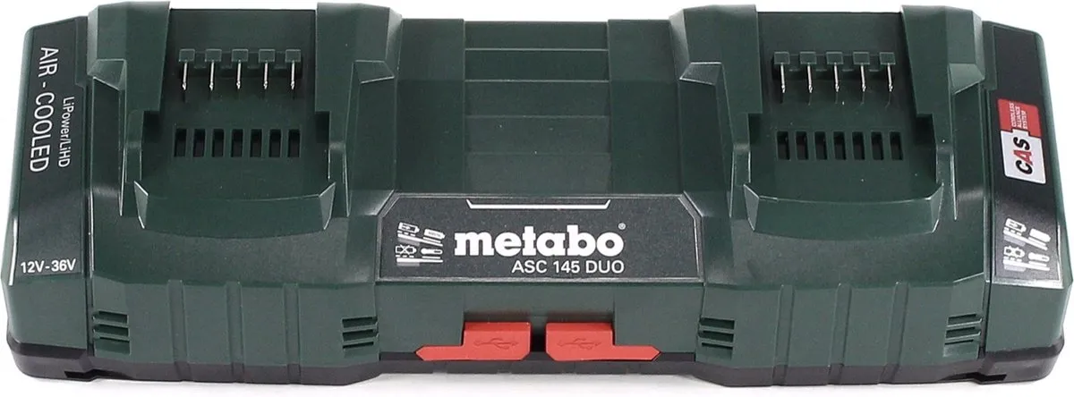 Metabo Basisset 18V 4,0Ah - 2x Accu + ASC 145 DUO Lader