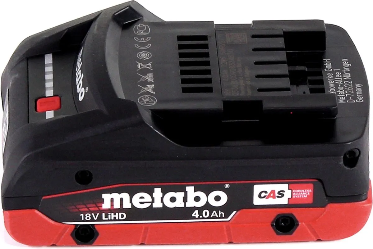 Metabo Basisset 18V 4,0Ah - 2x Accu + ASC 145 DUO Lader
