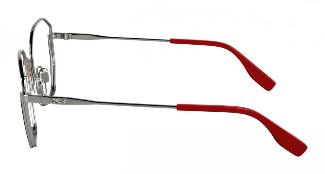 Karl Lagerfeld KL356 Brilmonturen - Rood/Zilver