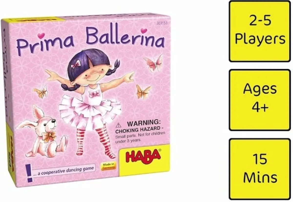 Haba Prima Ballerina Spel - 2 tot 6 spelers