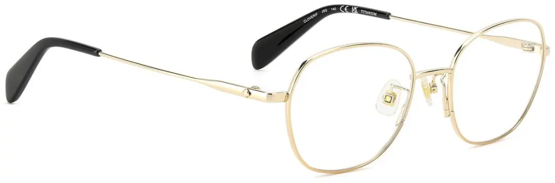 Kate Spade Clover Brilmontuur - Gold