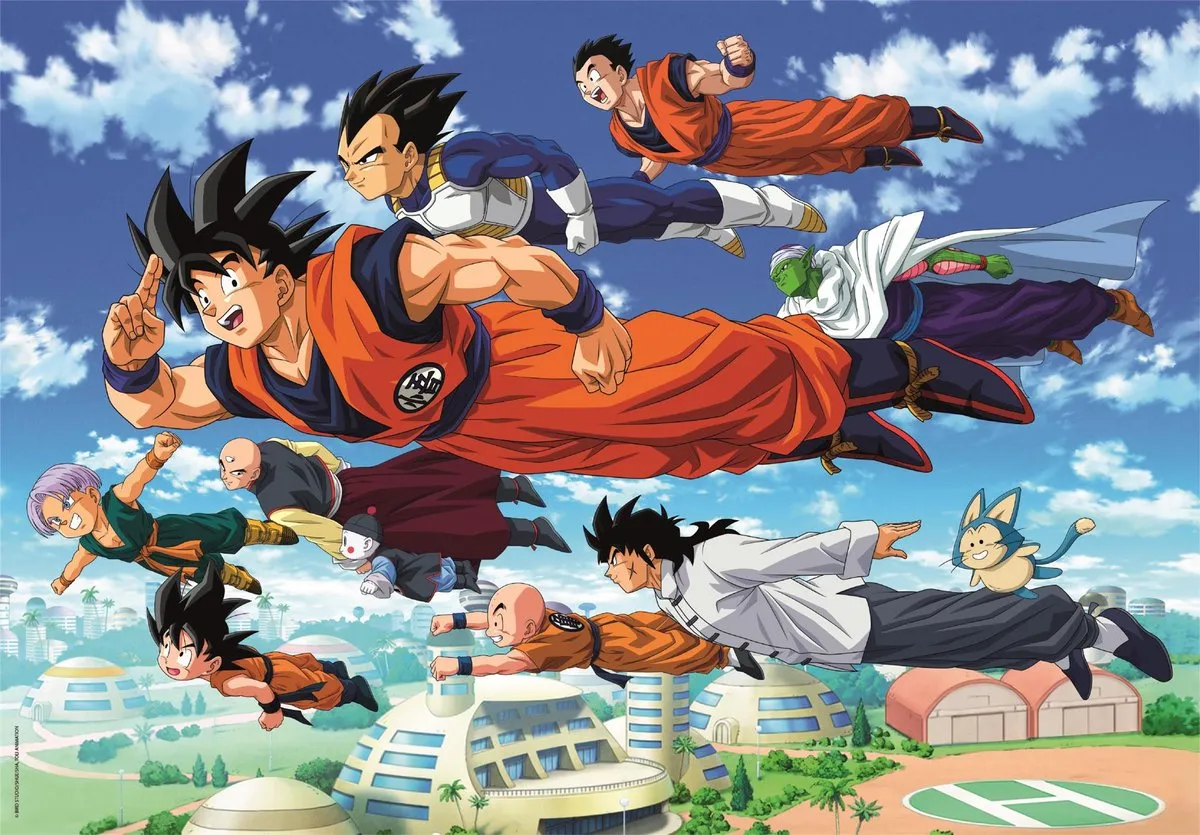 Clementoni Dragon Ball Puzzel 1000 Stukjes - Multikleur