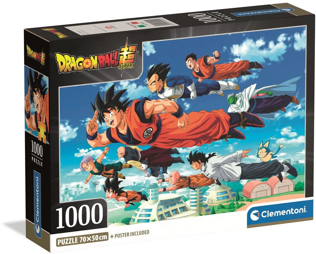Clementoni Dragon Ball Puzzel 1000 Stukjes