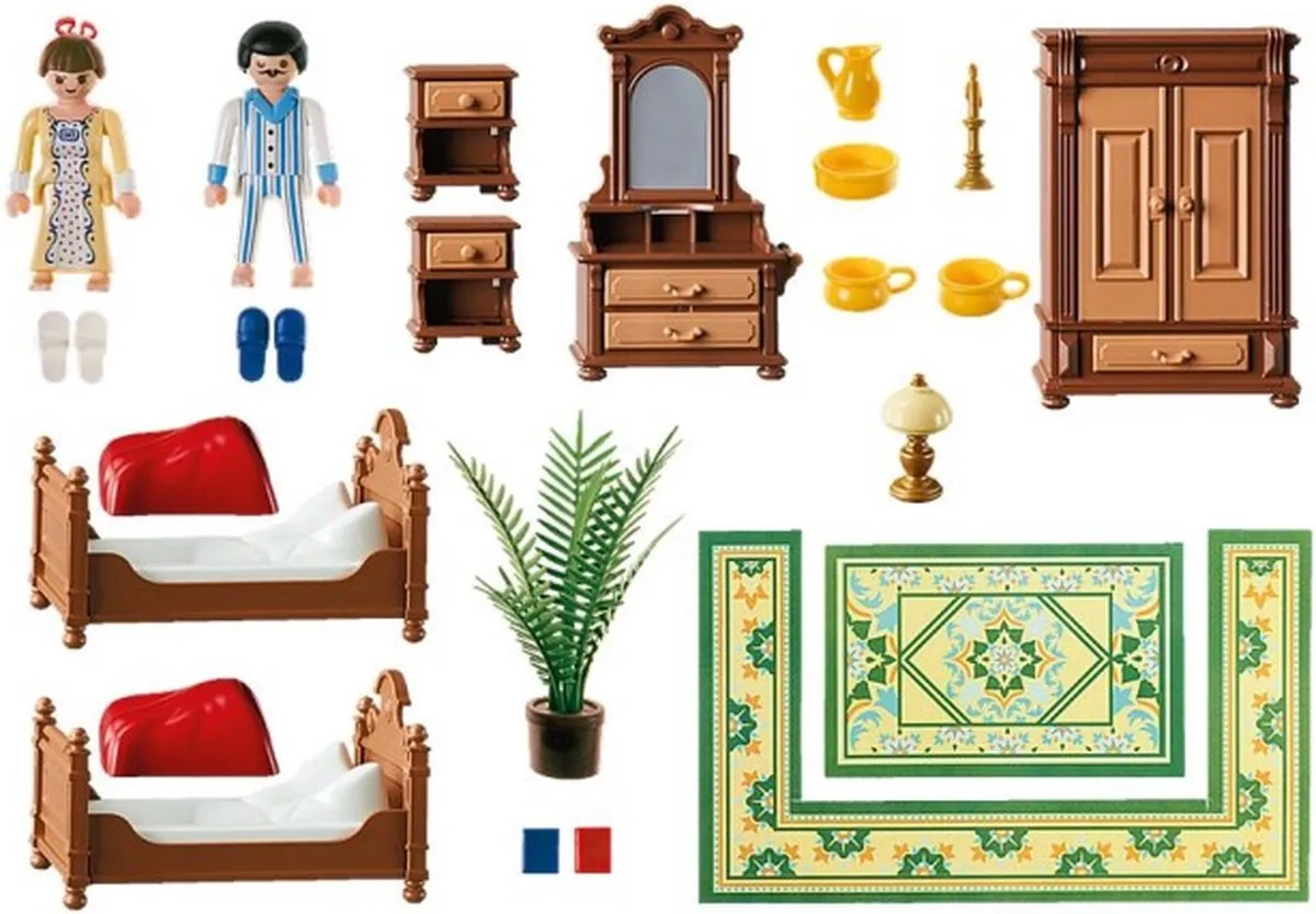 Playmobil Nostalgische Slaapkamer 70971 - Bruin