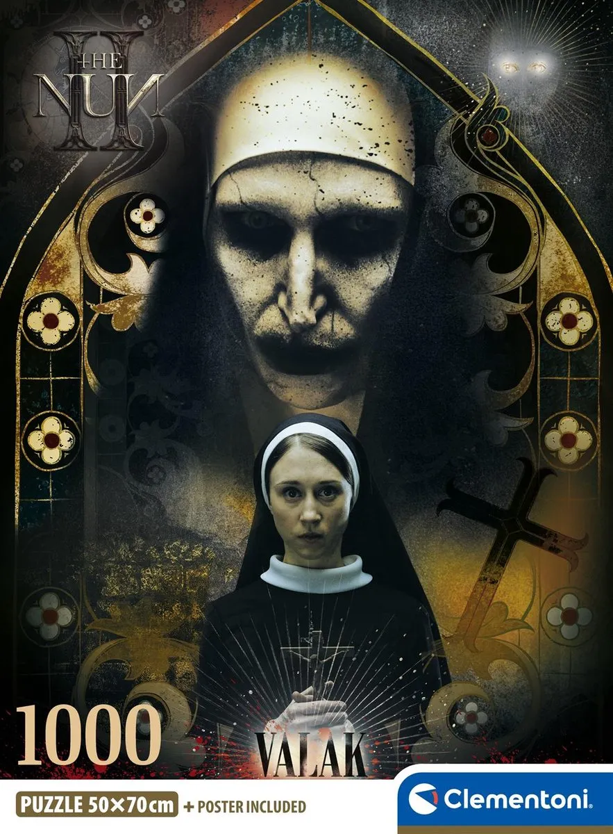 Clementoni The Nun Horror Puzzel 1000 Stuks - Multikleur