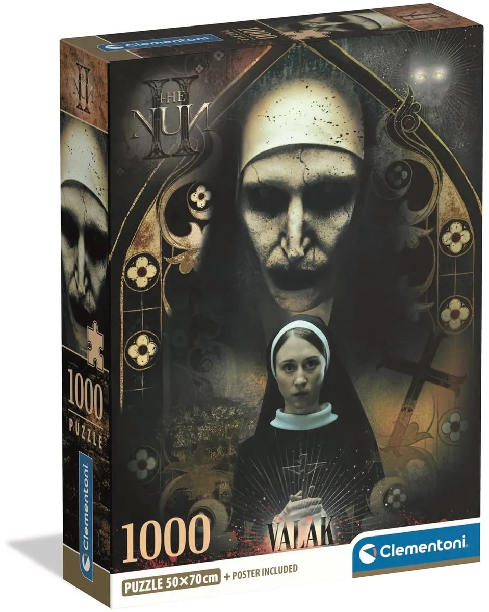 Clementoni The Nun Horror Puzzel 1000 Stuks
