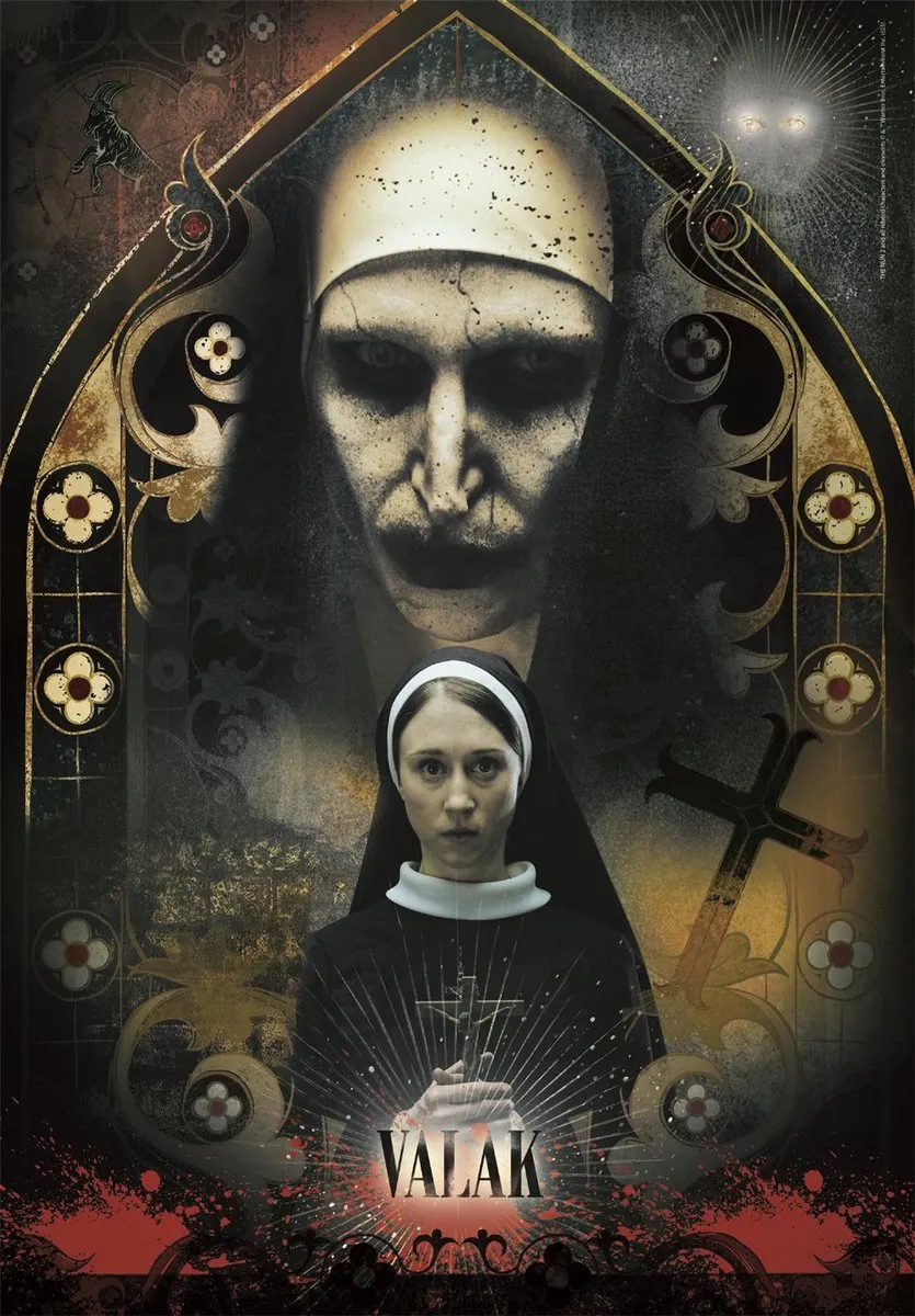 Clementoni The Nun Horror Puzzel 1000 Stuks - Multikleur