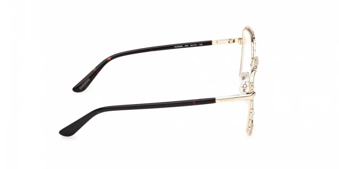 Guess Brilmontuur GU50364 - Shiny pale gold