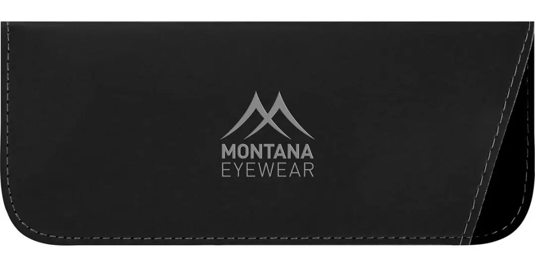 Montana Zonnebril MR54S Rond Gunmetal +2.00