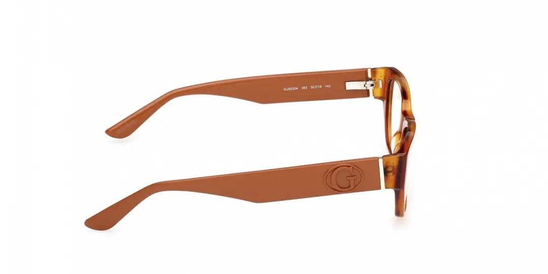 GUESS GU50304 Brilmontuur - Blonde Havana