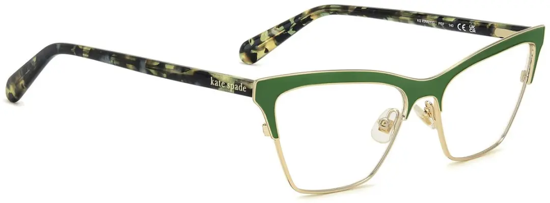 Kate Spade KS KINNY/G Gold green Brilmontuur