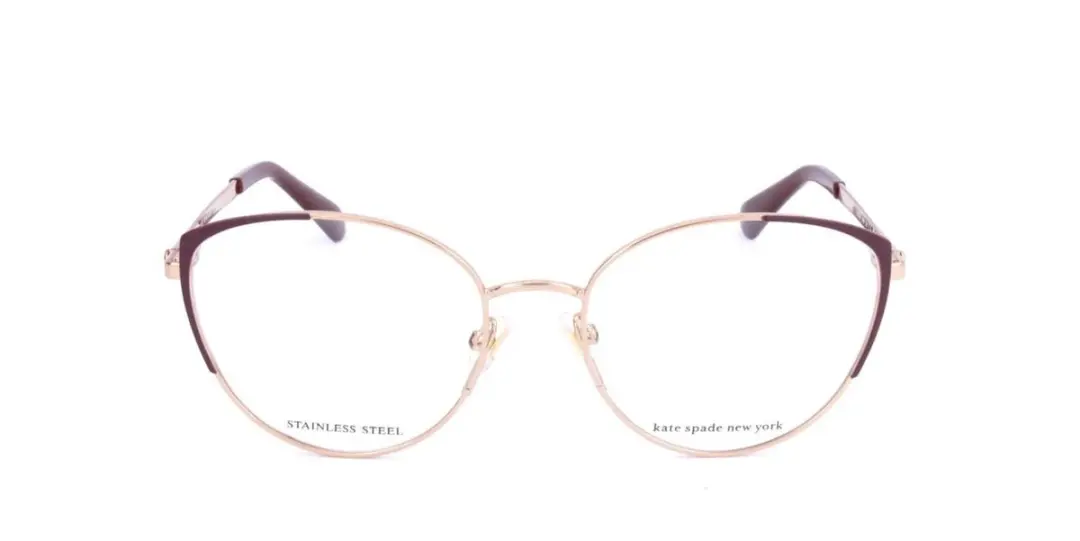 Kate Spade NOEL/G Brilmontuur - Roze goudrood