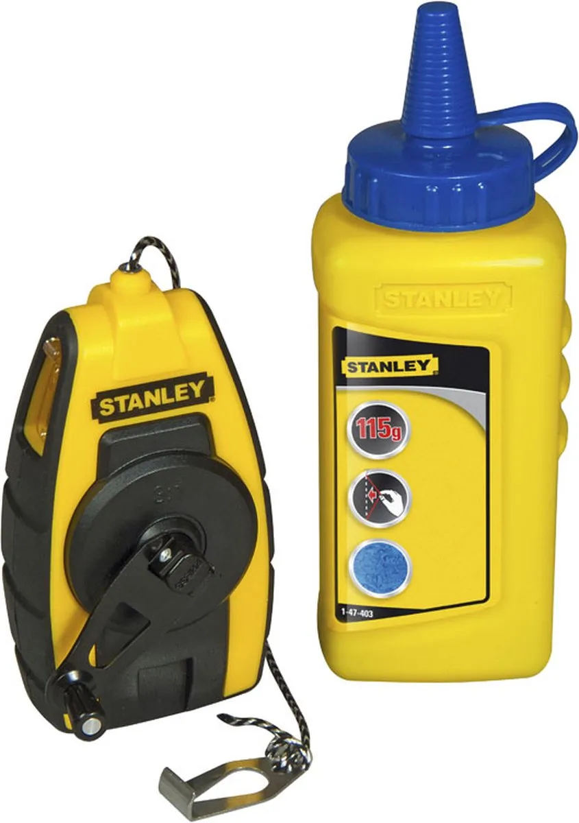 Stanley Compacte Slaglijnmolenkit STHT0-47244 - 9m - Blauw/Geel/Zwart
