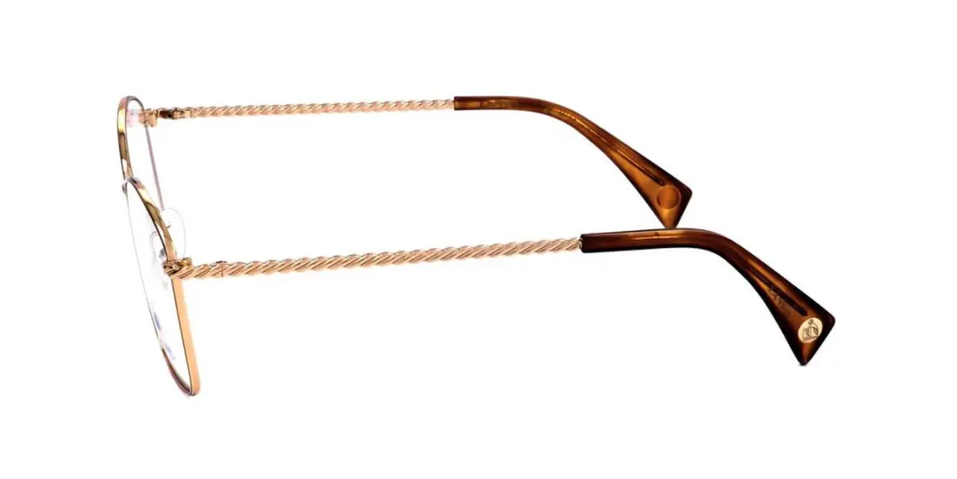 Lanvin LNV2103 Vrouw Brilmontuur - Geel goud