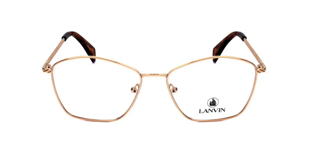 Lanvin LNV2103 Vrouw Brilmontuur - Geel goud