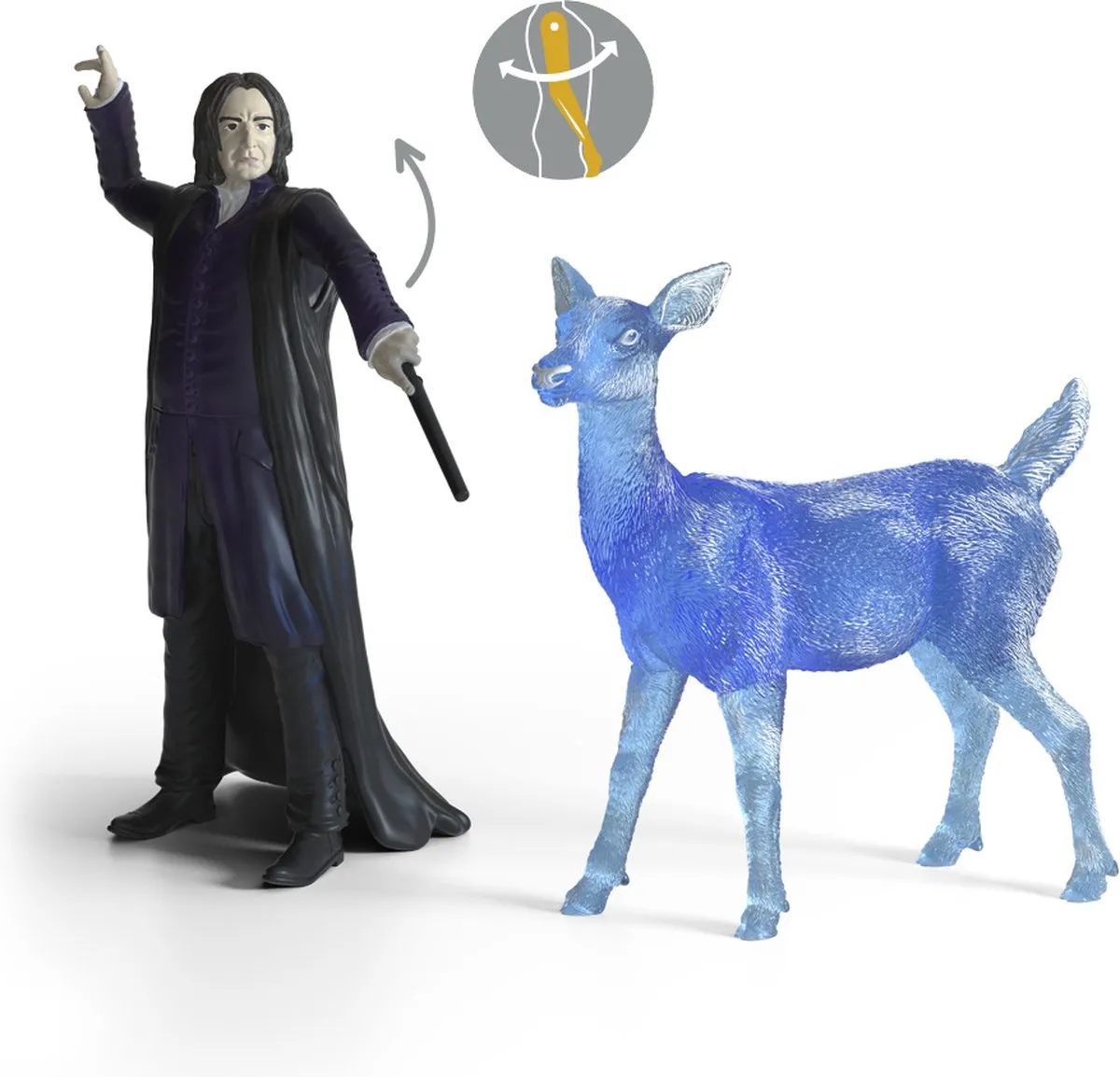 Schleich Harry Potter Professor Sneep & Patronus 42683 - Multikleur