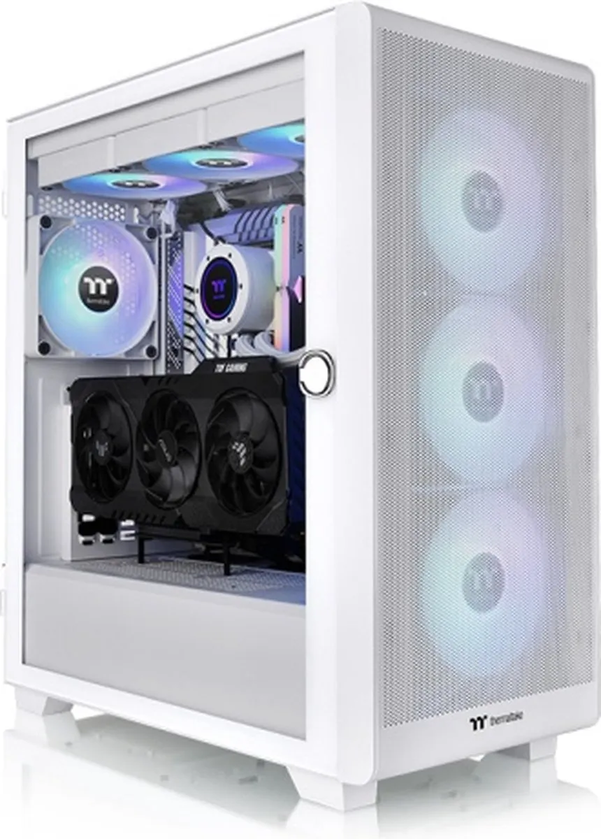 Thermaltake S250 TG Midi Tower Wit