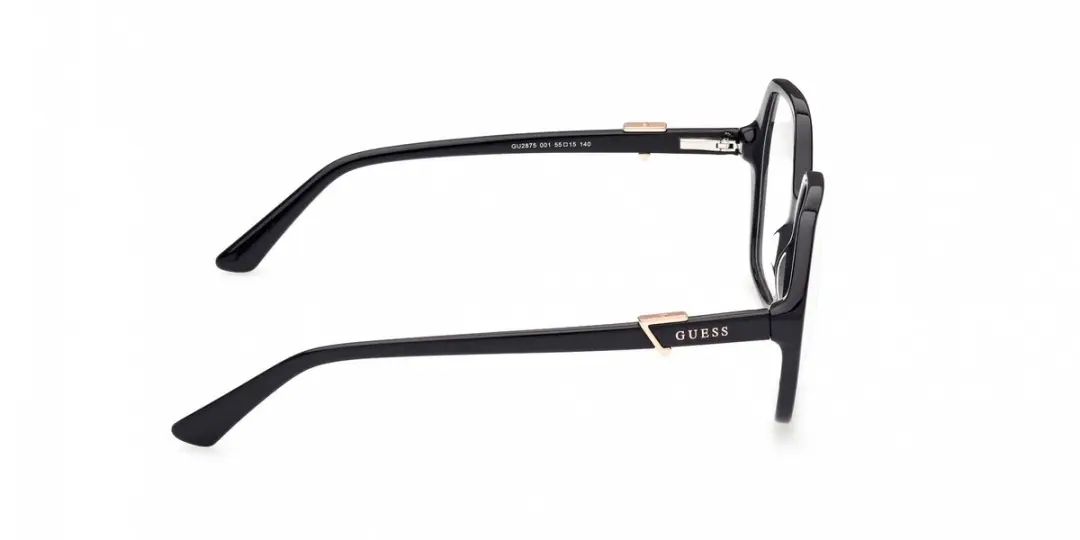 Guess GU2875 Brilmontuur - Shiny Black