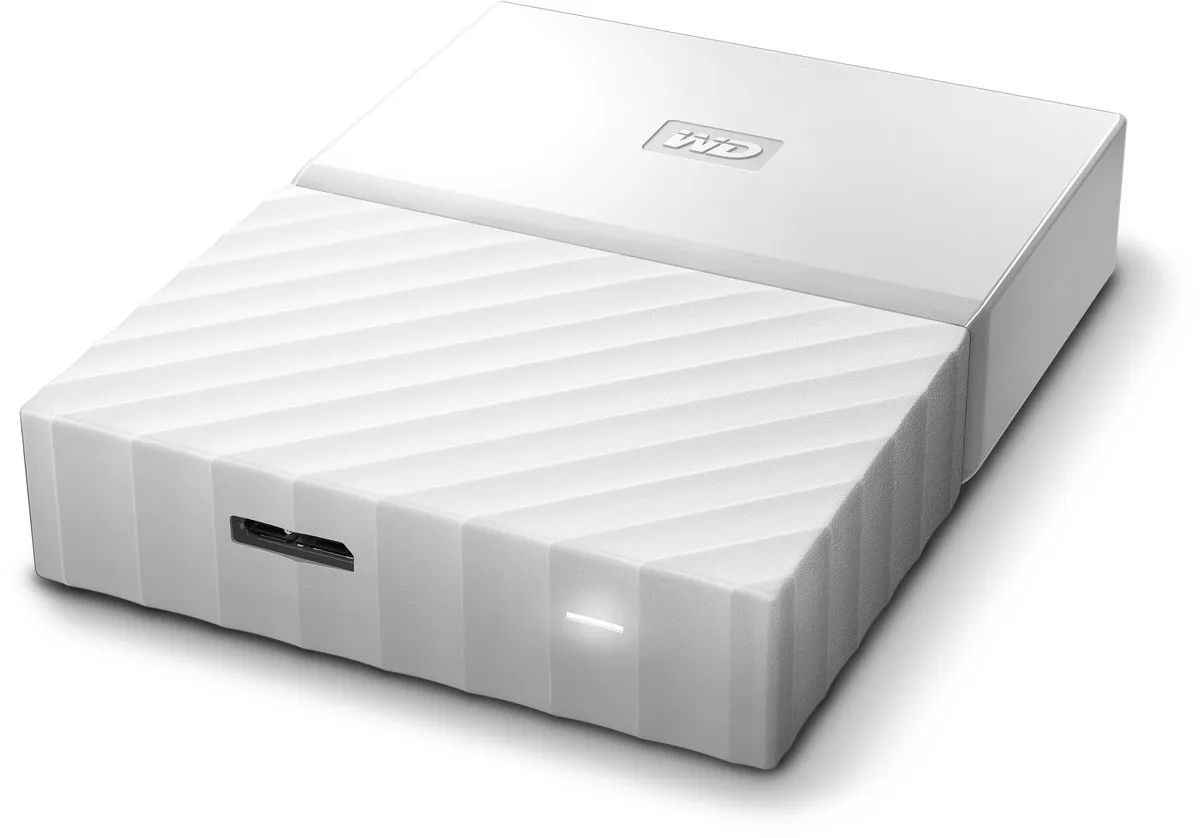 WD My Passport portable 2 TB - Wit