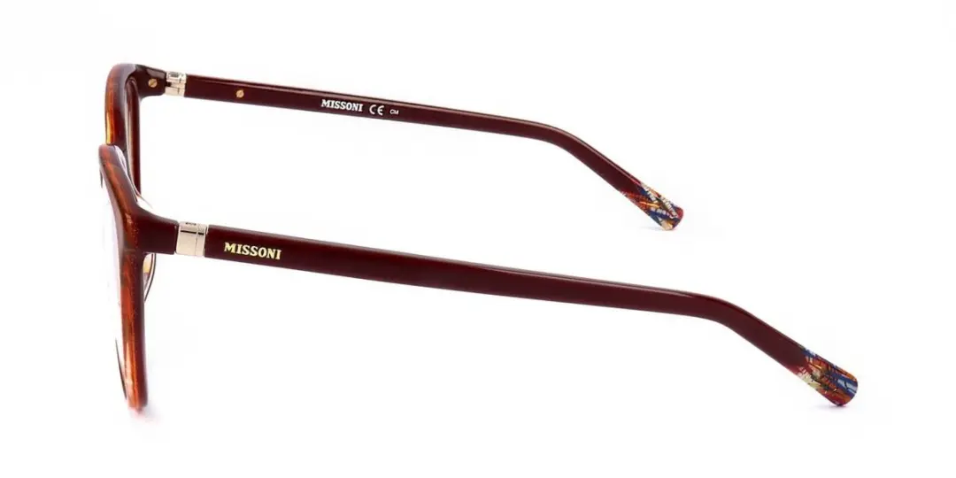 Missoni MIS 0021 Brilmontuur - Burgundy Pattern