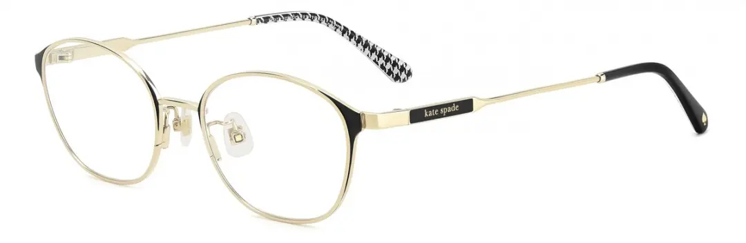 Kate Spade Amal FJ Gold Black Brilmontuur