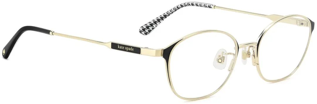 Kate Spade Amal FJ Gold Black Brilmontuur