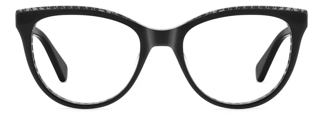 Kate Spade Mandee Brilmontuur - Black Pattern White