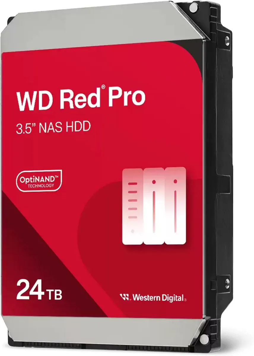 Western Digital Red Pro WD240KFGX NAS HDD 24TB