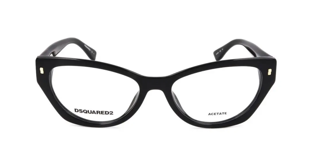 Dsquared2 D2 0043 Brilmontuur - Black Gold