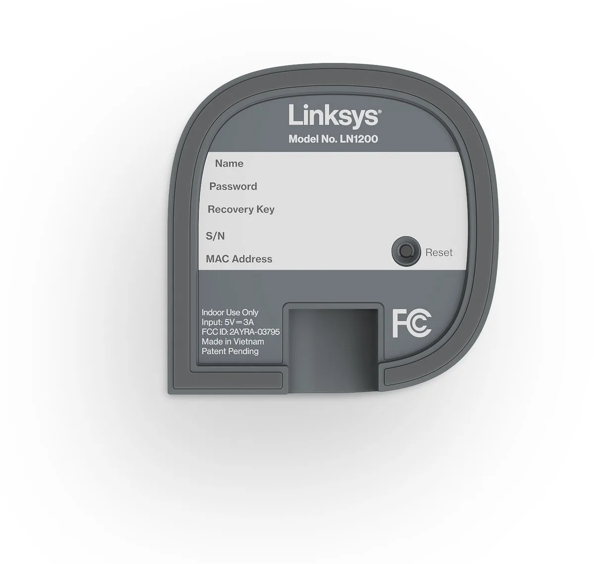 Linksys Velop Micro Mesh LN1201-KE WiFi 6 Uitbreidingsnode - Wit