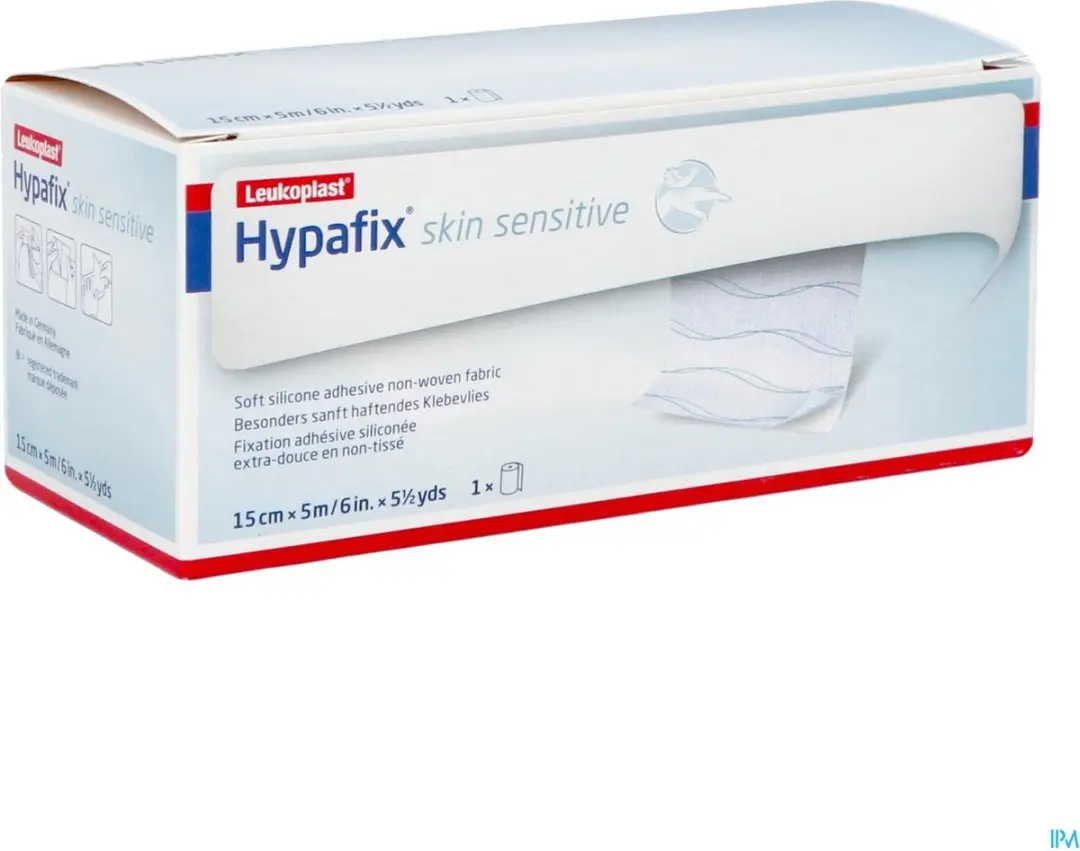 Leukoplast Hypafix Skin Sensitive Fixatiepleister 15cmx5m