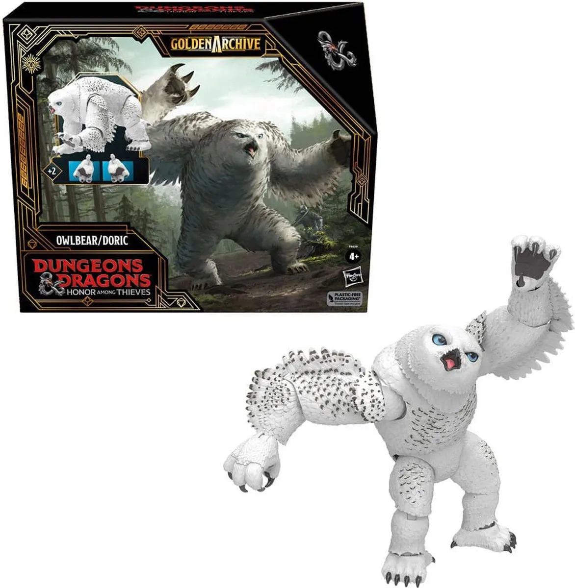 Hasbro Dungeons & Dragons Owlbear/Doric Actiefiguur 15cm F66305L0 - Multicolor - afbeelding 3 van 6