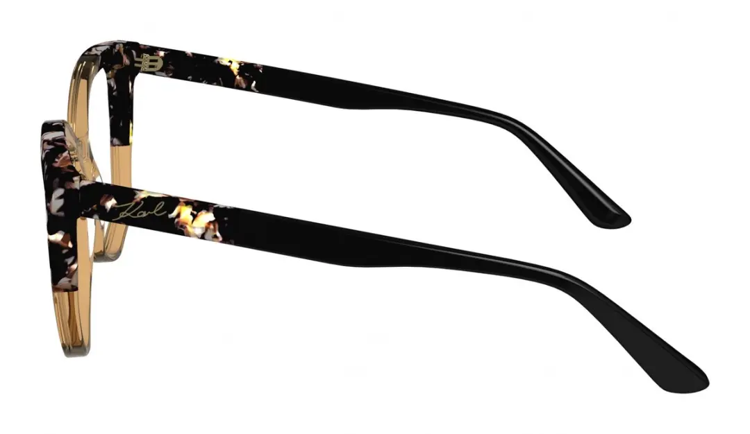 Karl Lagerfeld KL6154 Brilmontuur - Brown/Marble Brown - afbeelding 4 van 4