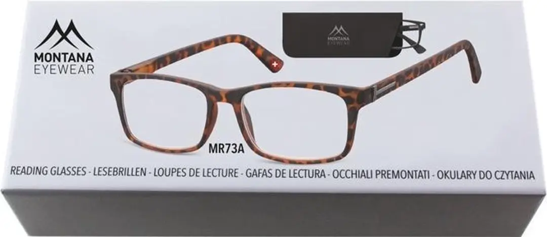Montana Leesbril Mr73a Rechthoekig - Sterkte +2.00