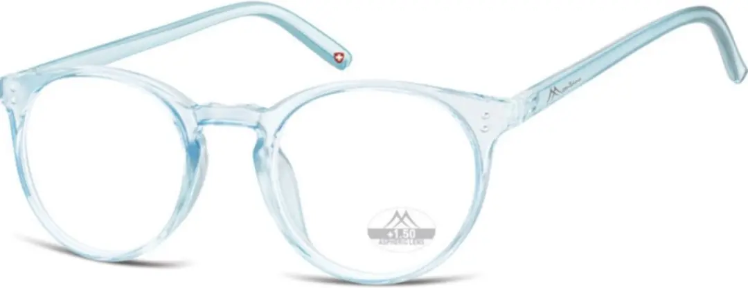 Montana Leesbril HMR55A +1.00 - Blauw/Transparant