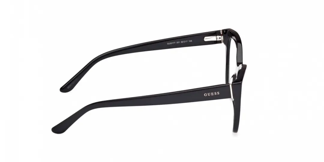 Guess GU50177 Brilmontuur - Shiny Black
